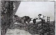 Francisco de goya y Lucientes The Bravery of Martincho in the Ring of Saragassa oil